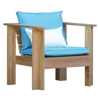 jan kurtz - batten - lounge fauteuil - naturel/pxhxp 78x69x75cm/sans coussins